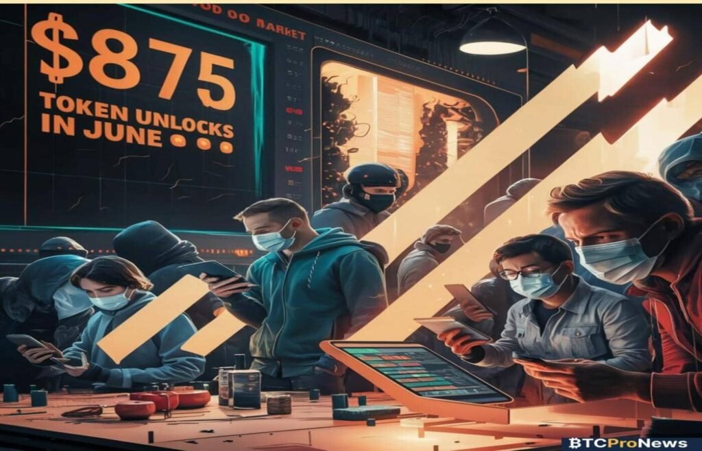 $650M Token Unlocks in June