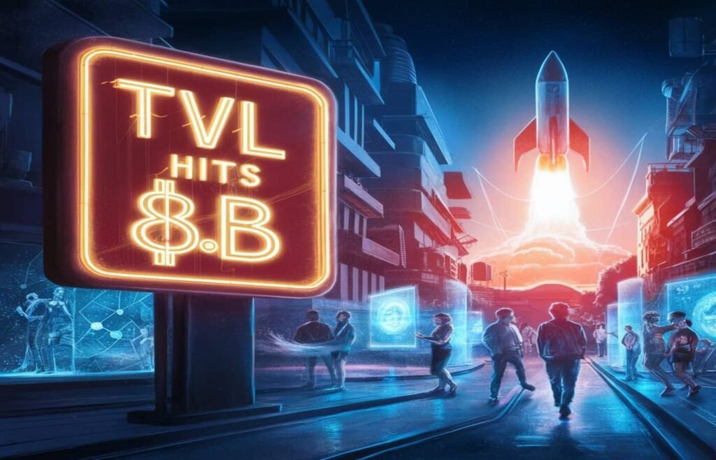 TVL Hits $8B Shortly