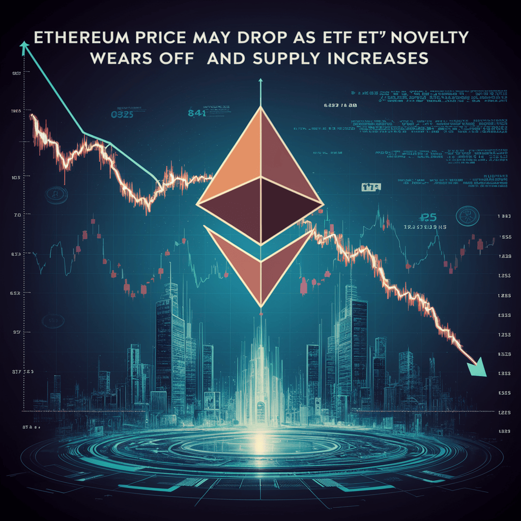 Ethereum's price may drop