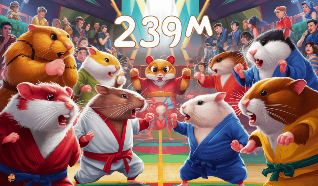 Hamster Kombat Clicker Game to Viral Sensation – 239M Users in 81 Days