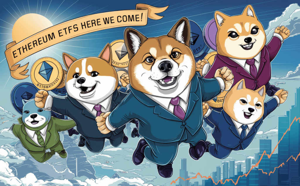Popular meme coins are ready to rally with Ethereum ETFs Popular Meme Coins Ready to Rally with Ethereum ETFs