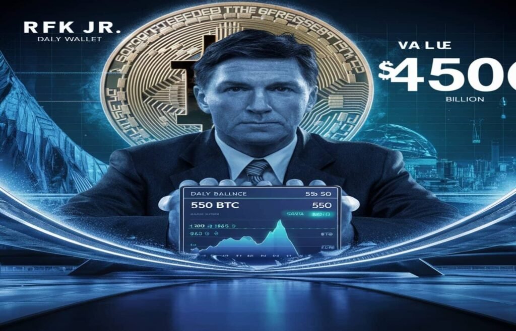 RFK Jr. to Propel Bitcoin: 550 BTC Daily and $400 Billion Treasury Aim