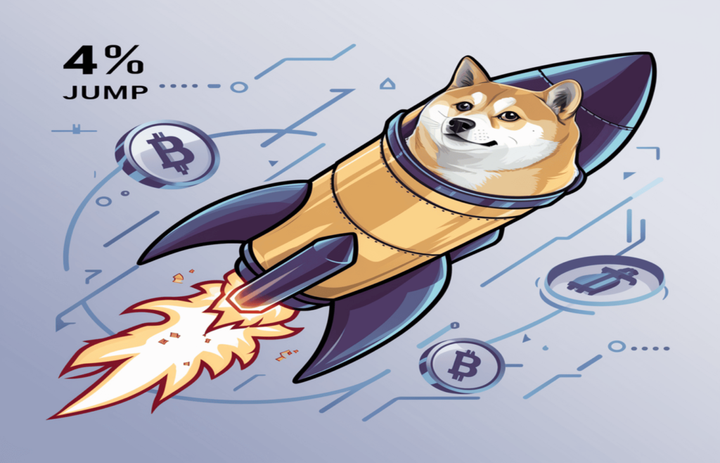 Dogecoin price jumps
