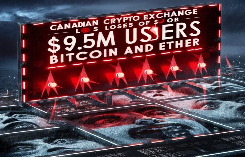 Canadian Crypto Exchange Blew $9.5M of Users’ Bitcoin and Ether