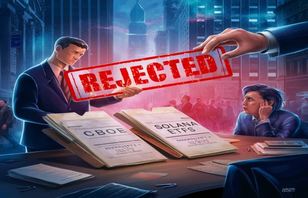 Cboe’s Solana ETF Filings Face SEC Rejection: Source Cboe’s Solana ETF Filings Face SEC Rejection: Source