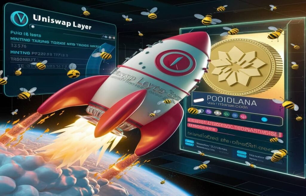 Uniswap Layer 2 Usage Skyrockets by 350% Amid Poodlana Coin Listing Buzz Uniswap Layer 2